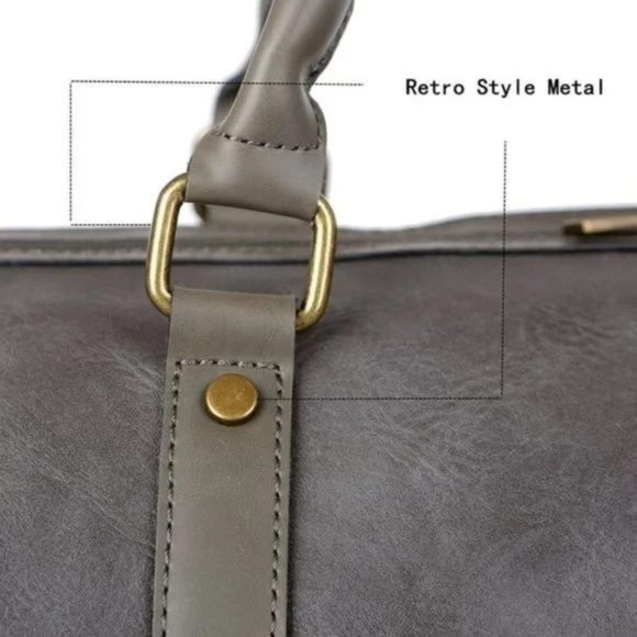 New Travel Duffel Bag Oversized Grey - Picture 6 of 7